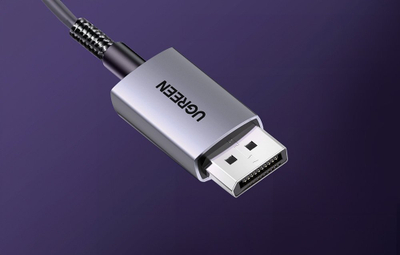 Кабел UGREEN DisplayPort во HDMI, 8K 60Hz, 4K 120Hz, 1m, црн