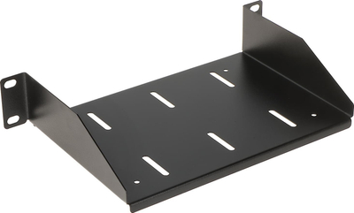 Rafth për kabinet RACK Stalflex E-RSF10-1U-150B, 10", thellësi 150 mm, i zi