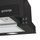 Aspirator i integruar Gorenje TH62E4BG, 60cm, recirkulim dhe dalje e jashtme, i zi
