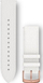 Rrip ore Garmin Quick Release 010-12691-0B, 20mm, lëkurë italiane, i bardhë