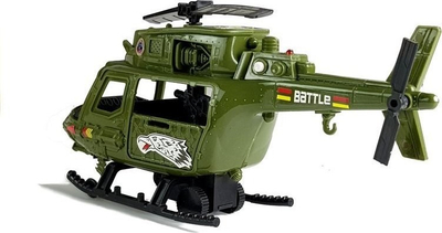Сет играчки воен Leantoys Military Set Helicopter Tower, хеликоптер со кула за набљудување, повеќеелементен, шарен