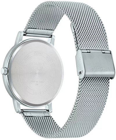 Orë për meshkuj Casio, e argjendtë
