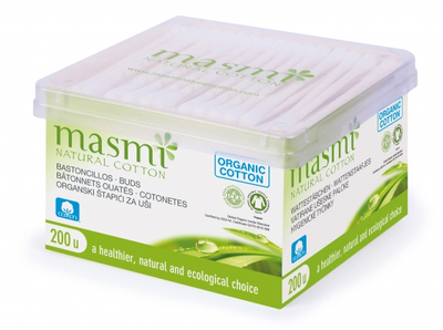 Shkopinj për veshë Masmi Cotton, 200 copë