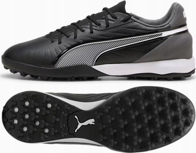 Atlete futbolli Puma King Match TT 107879-01, për bar sintetik, të zeza