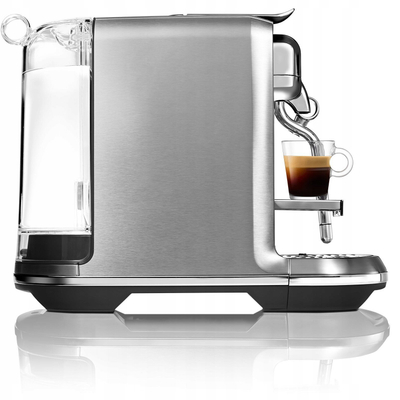 Aparat kafeje me kapsula Nespresso Sage Creatista Plus SNE800BSS, presion i lartë, shkop avulli automatik, argjendtë