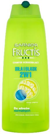 Shampo për flokë Garnier Fructis 2 në 1 Strength and Shine, 400 ml