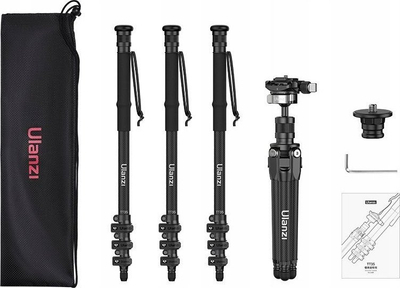 Tripod Ulanzi TT35, 145cm, fiber karboni, me ball head
