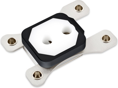 Ftohës procesori me ujë Aqua Computer Cuplex Kryos NEXT RGBpx, për AMD AM4 AM5, acetal dhe argjend, i zi