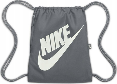 Çantë shpine Nike Heritage Drawstring DC4245-084, poliester, gri