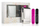 Set shishe për parfum Travalo Excel, 2 x 5 ml, rozë/zezë