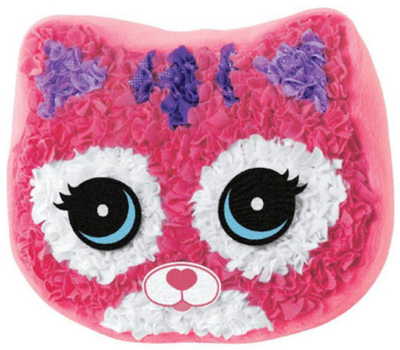 Set kreativ qepjeje Creative Sewing Kit Kitten Pillow Mascot, jastëk mace, DIY, shumëngjyrësh