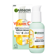 Serum/krem Garnier 2in1, Brightening Vitamin C, SPF 25, 50 ml