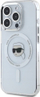 Заштитна маска Karl Lagerfeld IML Karl Head Metal Frame MagSafe, за iPhone 15 Pro Max, проѕирна