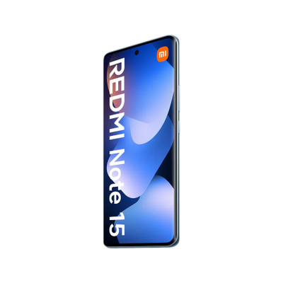 Telefoni Xiaomi Redmi Note 15 Glacier Blue, ekran 6.77\" AMOLED 120Hz, 8GB RAM 256GB memorie, blu