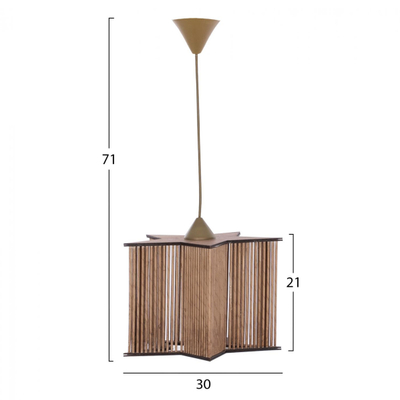 Llambë tavani e brendshme 30×30×71 cm (HM7485.02)
