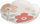 Pjatë ëmbëlsirash Boltze Home Crysanto, qeramike 21 cm, shumëngjyrëshe