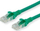 Мрежен кабел Roline Cat6a, 30cm, S/FTP, LSZH, зелен
