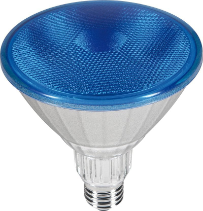 Llambë LED Segula 50762 E27, 18W 120W ekuivalente, reflektor XL, blu