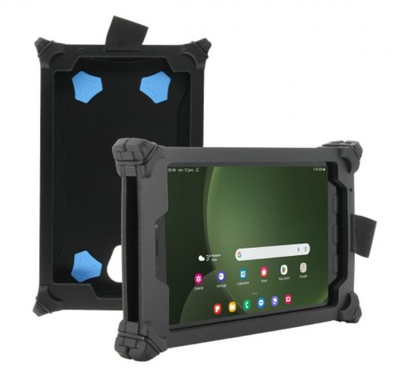 Këllëf tableti Mobilis 050064 për Galaxy Tab Active5 8", me rrip shpatulle, i zi