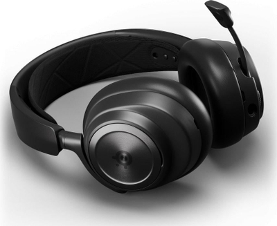 Kufje gaming SteelSeries Arctis Nova Pro Wireless, pa tela, me ANC, të zeza