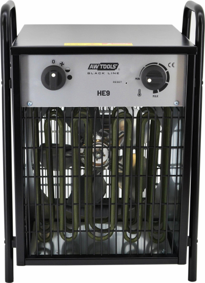 Ngrohës elektrik AWTOOLS HE9 Black Line, 9kW, trefazor, i zi