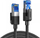 Kabllo për rrjet Ugreen NW153, Ethernet RJ45, i zi
