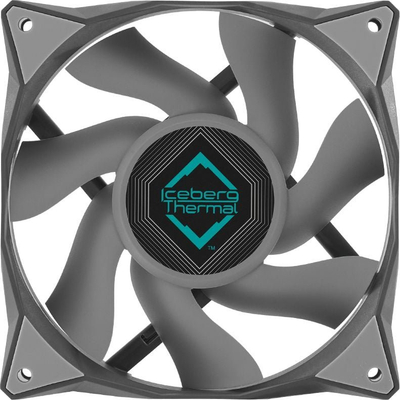 Ventilatorë për kasë PC Iceberg Thermal IceGALE Xtra, 120mm, set 3 copë, gri