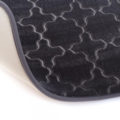 Tapet banjoje Heineer Bath Mat, 50x80 cm, memory foam, gri