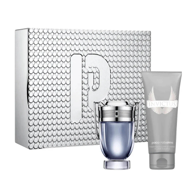 Set Eau de Toilette Paco Rabanne Invictus + Losion, 50 ml+ 100 ml