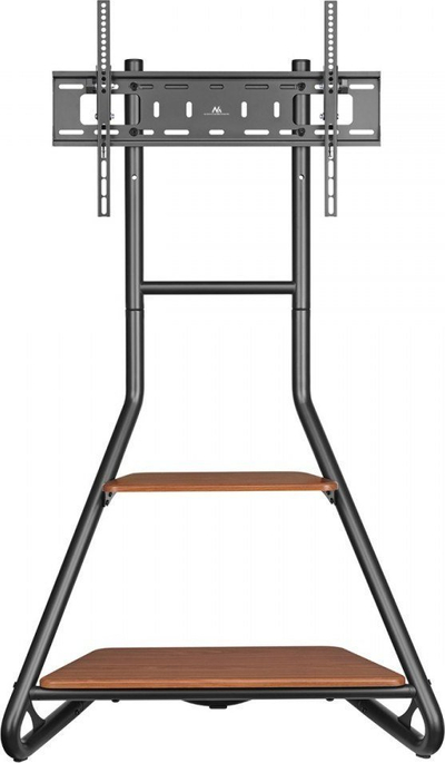 Mbajtëse TV për kënd Maclean MC-455, 37-75\", 40 kg, rafte druri