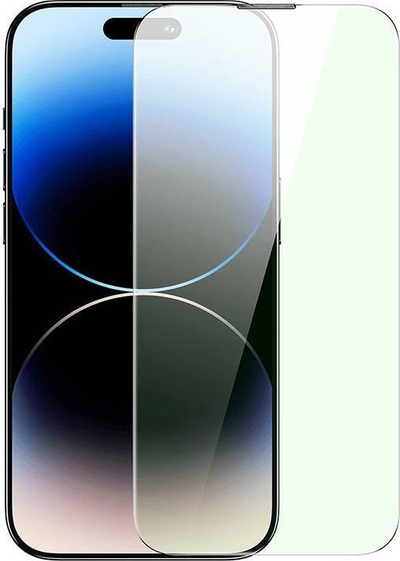 Stakllë mbrojtëse Baseus Crystal Tempered Glass Privacy për iPhone 14 Pro, transparente
