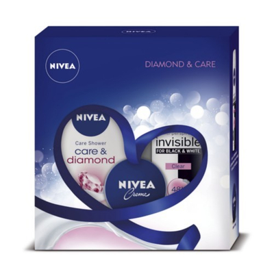 Set për kujdes trupor Nivea Diamond & Clear