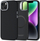 Mbrojtëse telefoni Tech-Protect Ion Carbon për iPhone 14, MagSafe, efekt karbon, e zezë