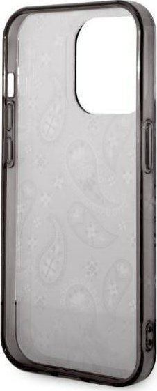 Маска за телефон Guess GUHCP14LHGBNHK, за iPhone 14 Pro 6.1", тврда маска, црна