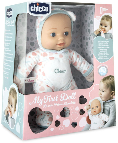 Kukull Chicco Cuoricini My First Doll, 30cm, rozë