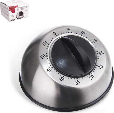 Timer kuzhine praktik, çelik inox, manual, argjent