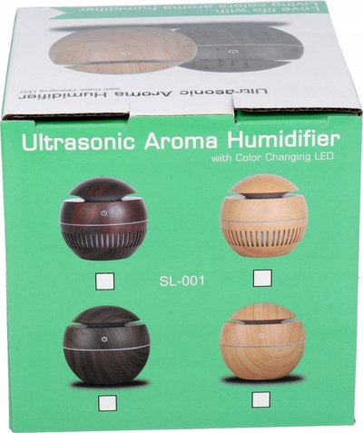 Humidifier aromaterapie OEM Art Deco CAD-12/0952, 130 ml, USB, i zi