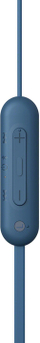 Dëgjuese Sony WI-C100, të kaltra