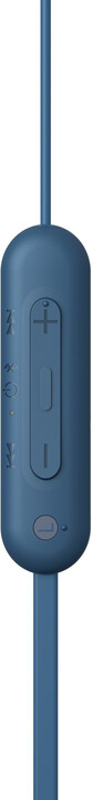Dëgjuese Sony WI-C100, të kaltra