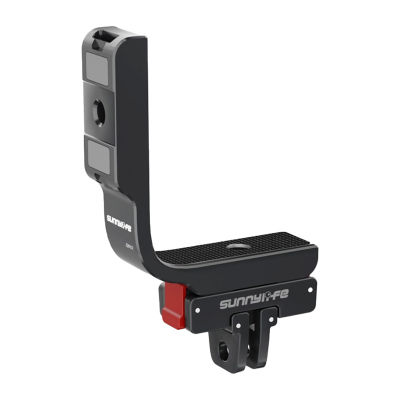 Mbajtëse L Sunnylife për DJI Osmo 360, aliazh alumini, magnetike, e zezë