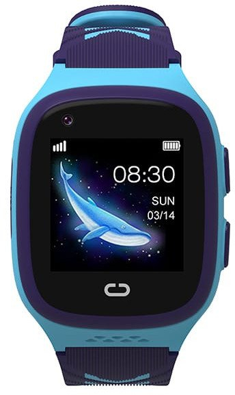 Smartwatch për kalamoj K18 4G, GPS, kartë SIM, blu