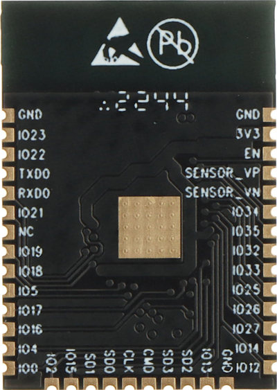 Modul Wi Fi Espressif ESP WROOM 32, Bluetooth BLE, për IoT