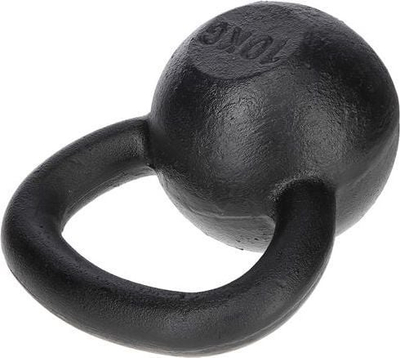 Kettlebell gize HMS KZG10, 10kg, ngjyrë e zezë