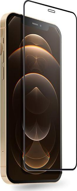 Xham mbrojtës Crong 3D Armour Glass, antibakterial 9H, për iPhone 12 Pro Max, i tejdukshëm