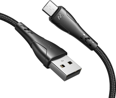 Kabllo USB në Micro USB Mcdodo CA-7451, 1.2 m, 2.4A, ngjyrë e zezë
