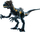 Figurë dinosaur Jurassic World Mattel Track N Attack Indoraptor, me drita dhe zëra, 18 cm, e zezë