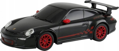 Makinë lodër me telekomandë Rastar Porsche 911 GT3 RS, shkalla 1:24, me drita, e zezë