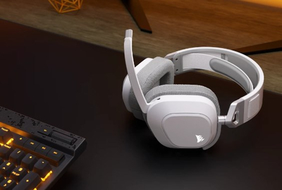 Kufje Corsair CA-9011296-EU, wireless, Bluetooth, të bardha