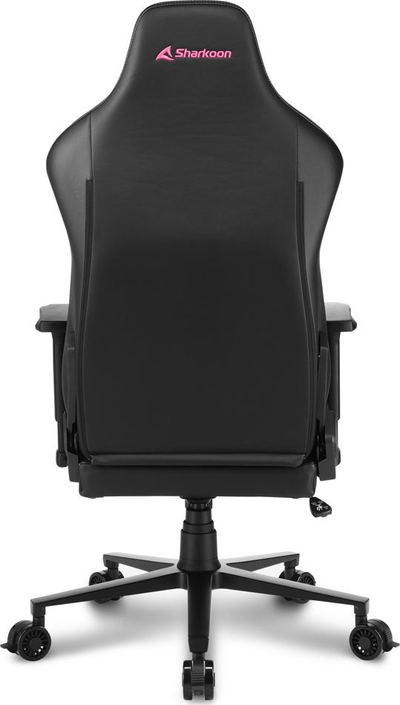 Гејминг столица Sharkoon SKILLER SGS30, синтетичка кожа, носивост до 130kg, црна со розова