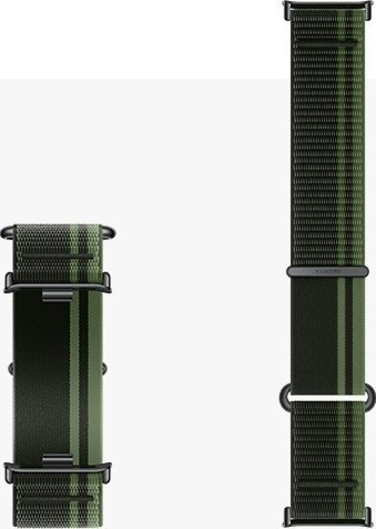 Rrip Xiaomi i thurur me heqje të shpejtë, për Smart Band 8 Pro, najlon, jeshile ulliri